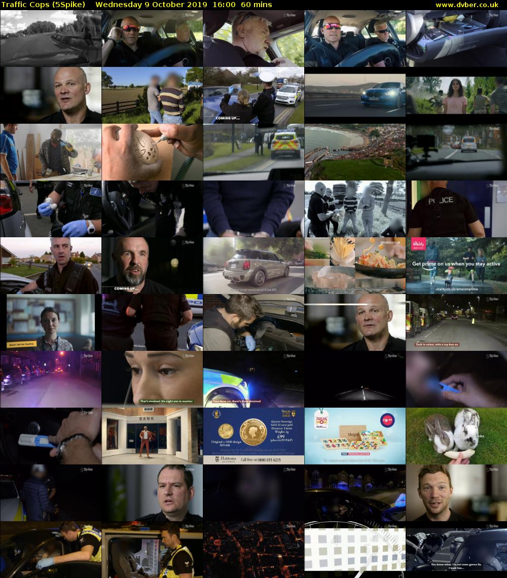 Traffic Cops (5Spike) Wednesday 9 October 2019 16:00 - 17:00