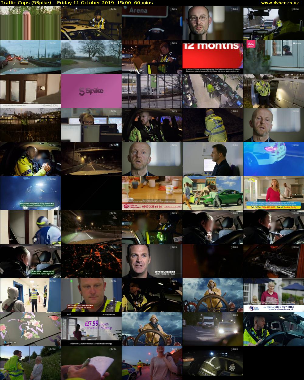 Traffic Cops (5Spike) Friday 11 October 2019 15:00 - 16:00
