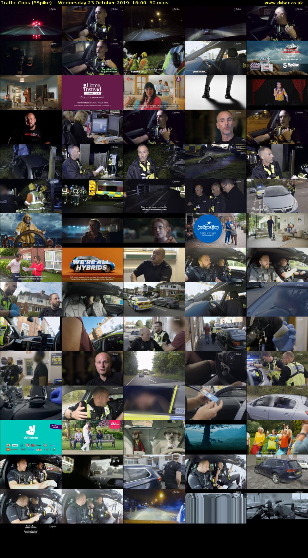 Traffic Cops (5Spike) Wednesday 23 October 2019 16:00 - 17:00