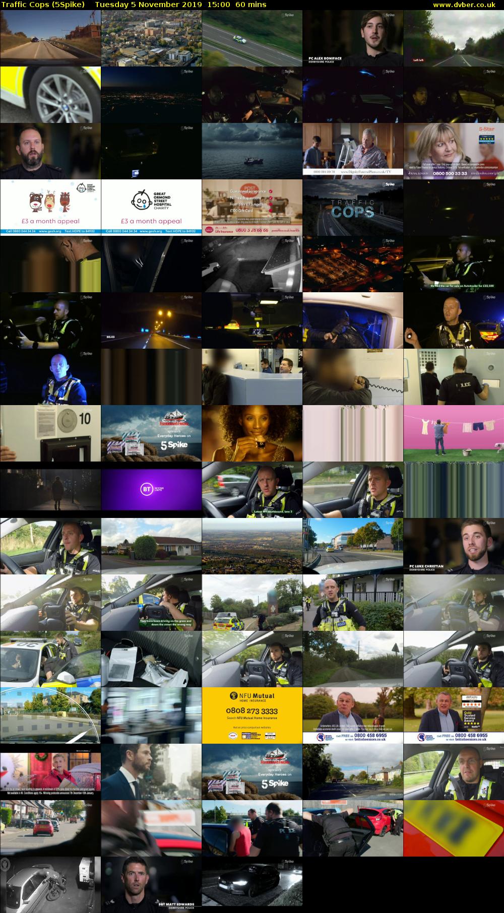 Traffic Cops (5Spike) Tuesday 5 November 2019 15:00 - 16:00