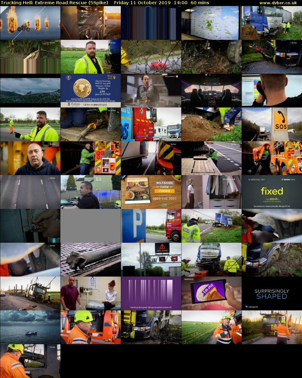 Trucking Hell: Extreme Road Rescue (5Spike) Friday 11 October 2019 14:00 - 15:00