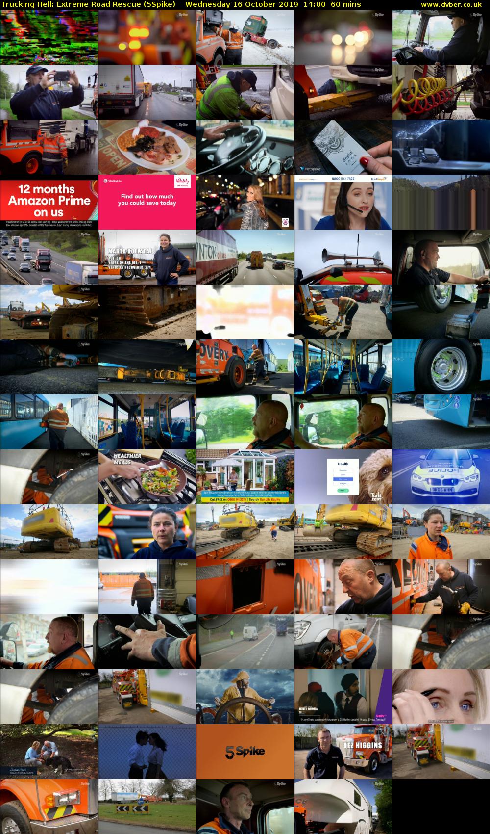 Trucking Hell: Extreme Road Rescue (5Spike) Wednesday 16 October 2019 14:00 - 15:00