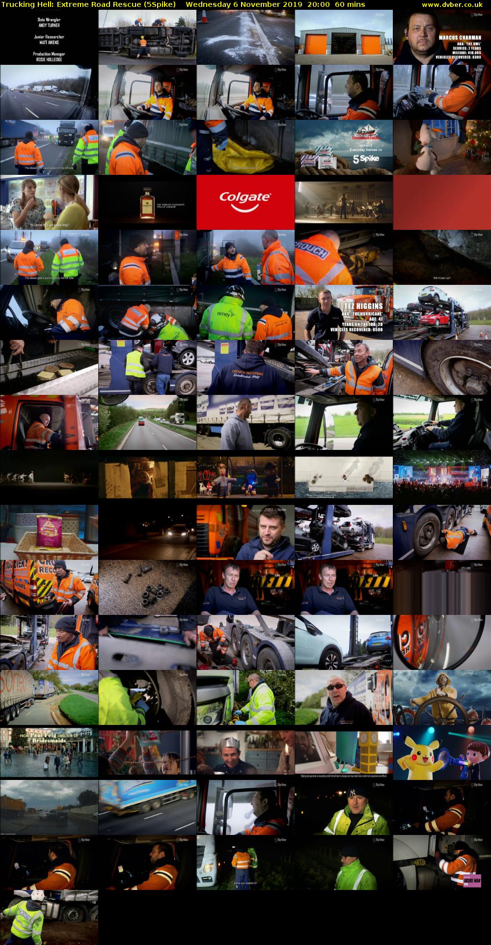 Trucking Hell: Extreme Road Rescue (5Spike) Wednesday 6 November 2019 20:00 - 21:00