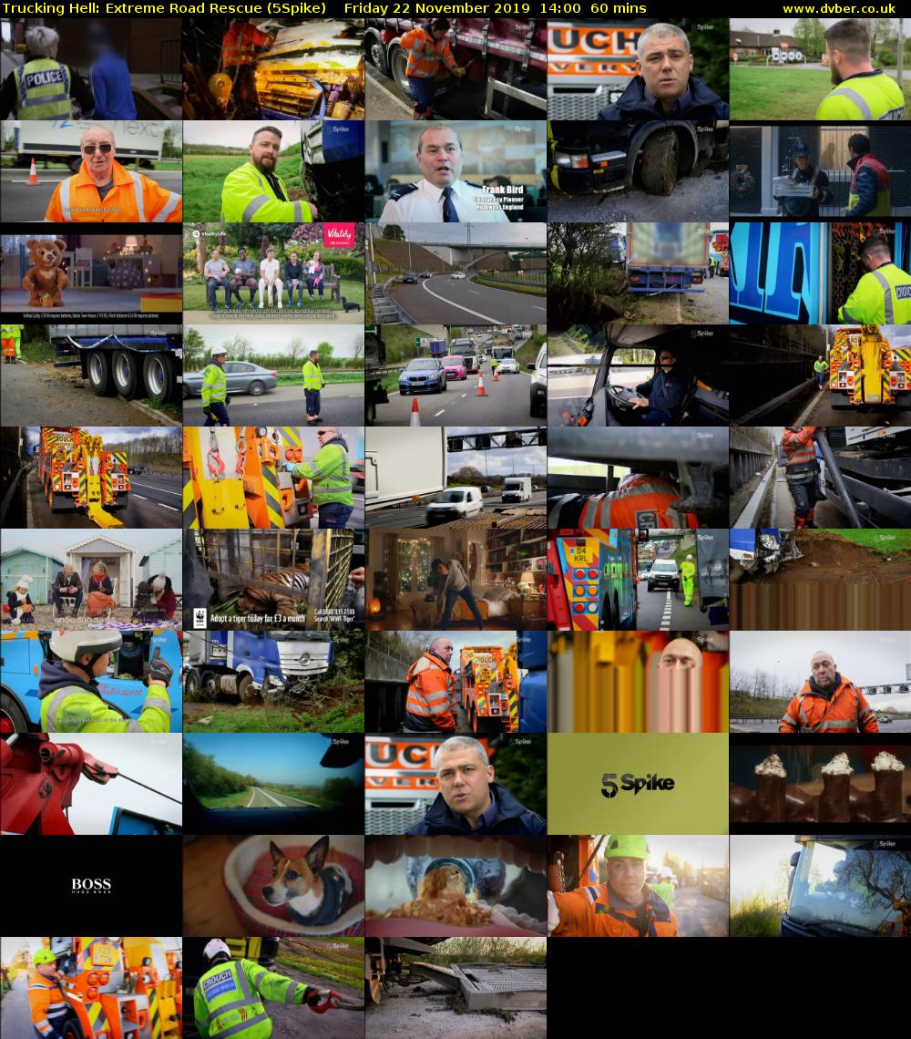 Trucking Hell: Extreme Road Rescue (5Spike) Friday 22 November 2019 14:00 - 15:00