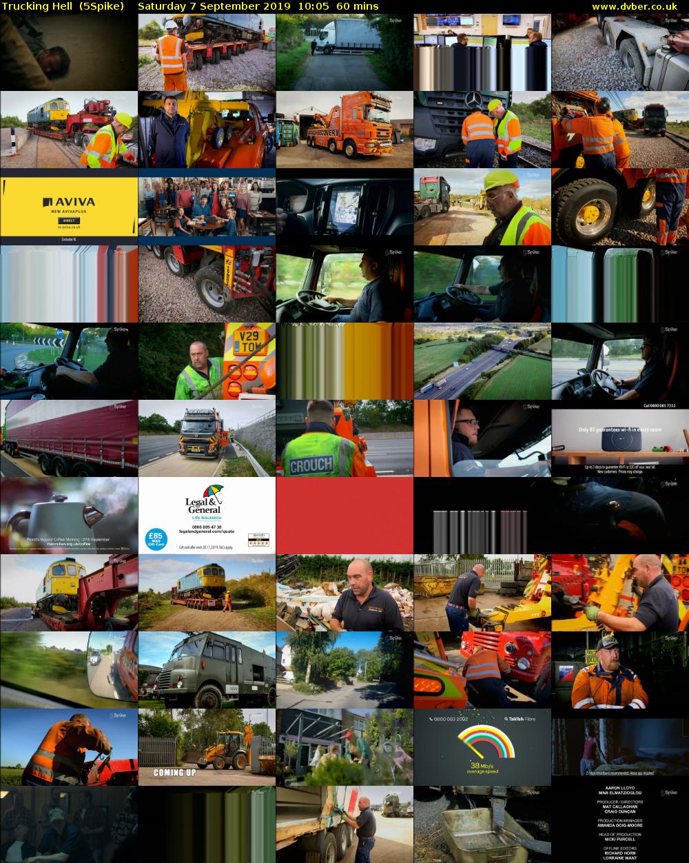 Trucking Hell  (5Spike) Saturday 7 September 2019 10:05 - 11:05