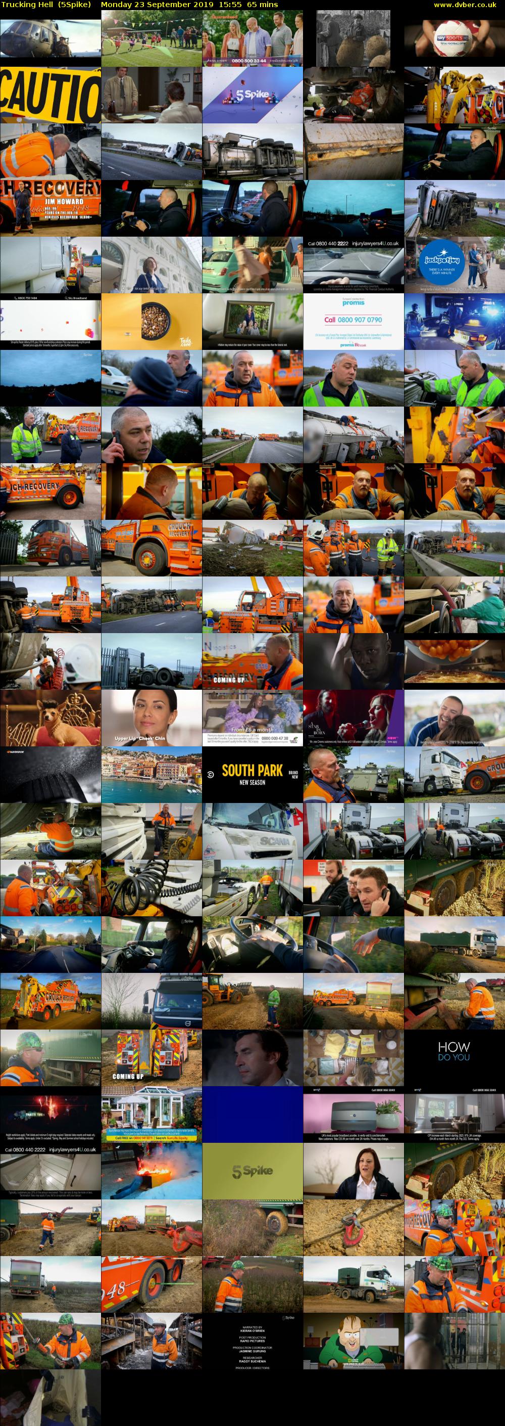 Trucking Hell  (5Spike) Monday 23 September 2019 15:55 - 17:00