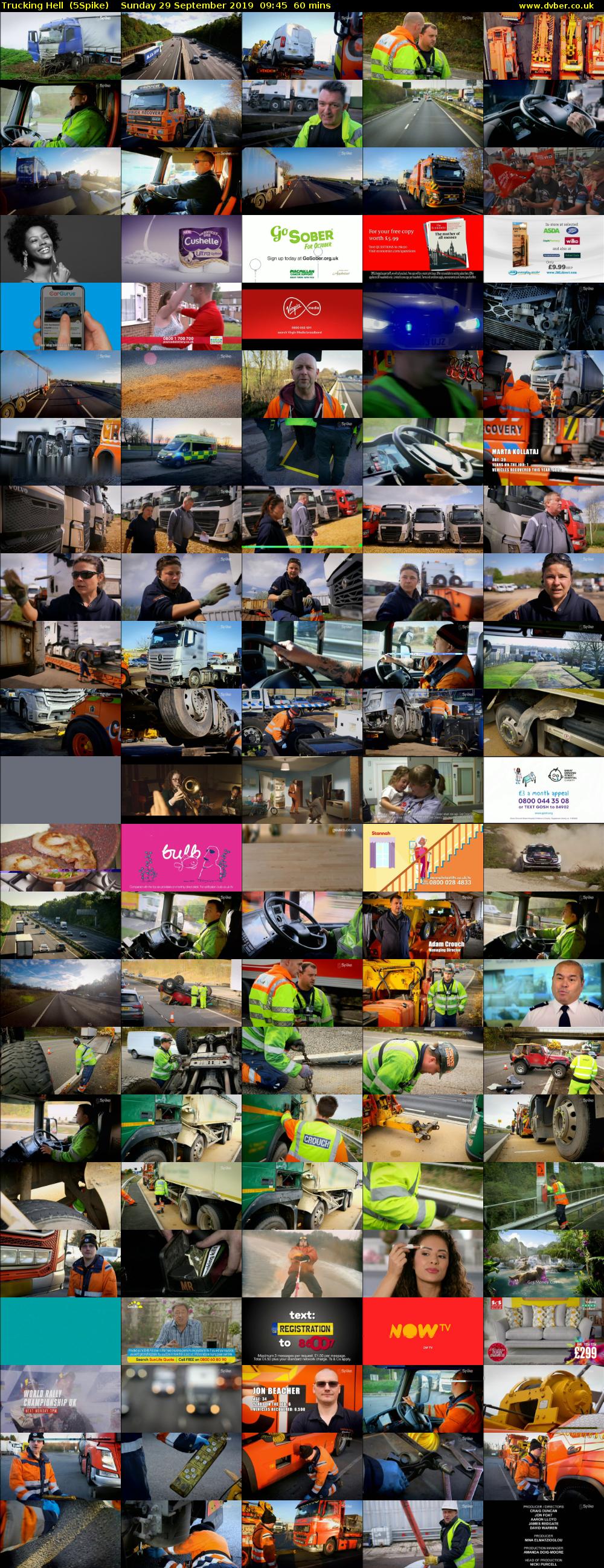 Trucking Hell  (5Spike) Sunday 29 September 2019 09:45 - 10:45