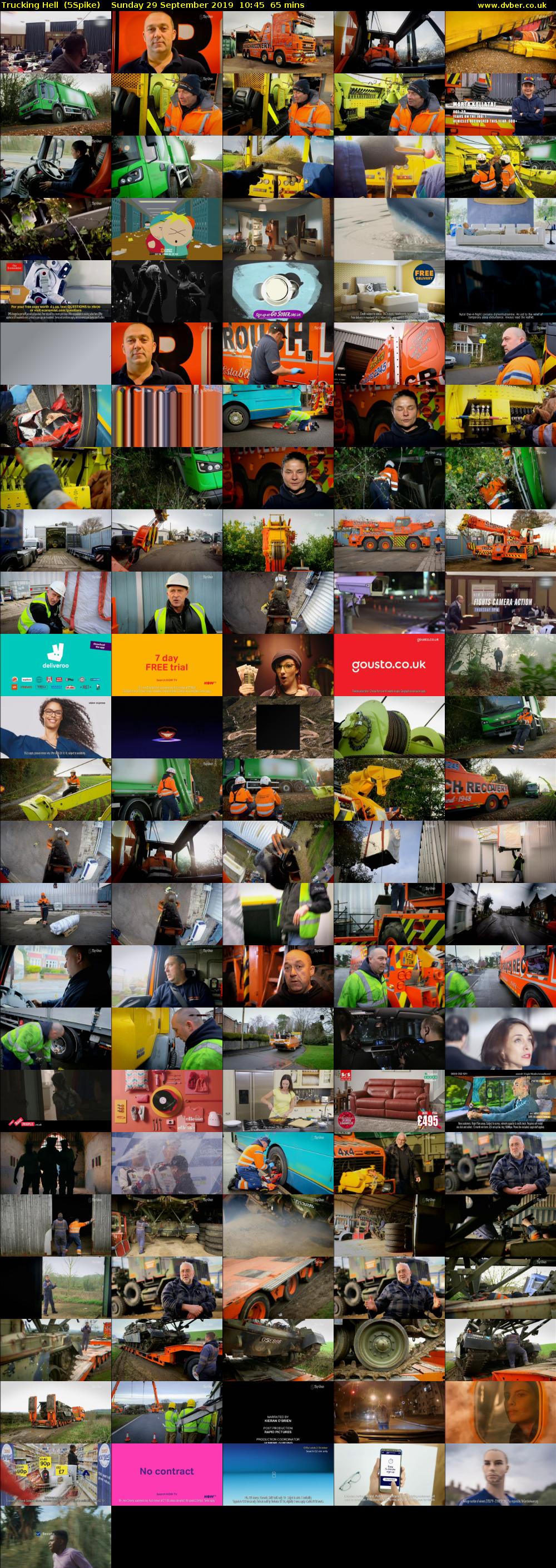 Trucking Hell  (5Spike) Sunday 29 September 2019 10:45 - 11:50
