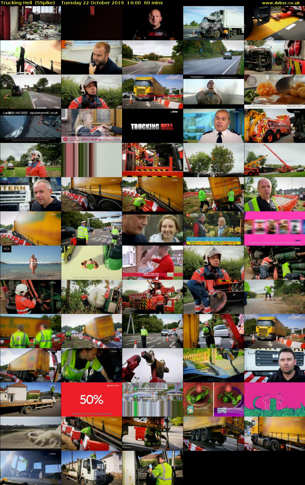 Trucking Hell  (5Spike) Tuesday 22 October 2019 14:00 - 15:00