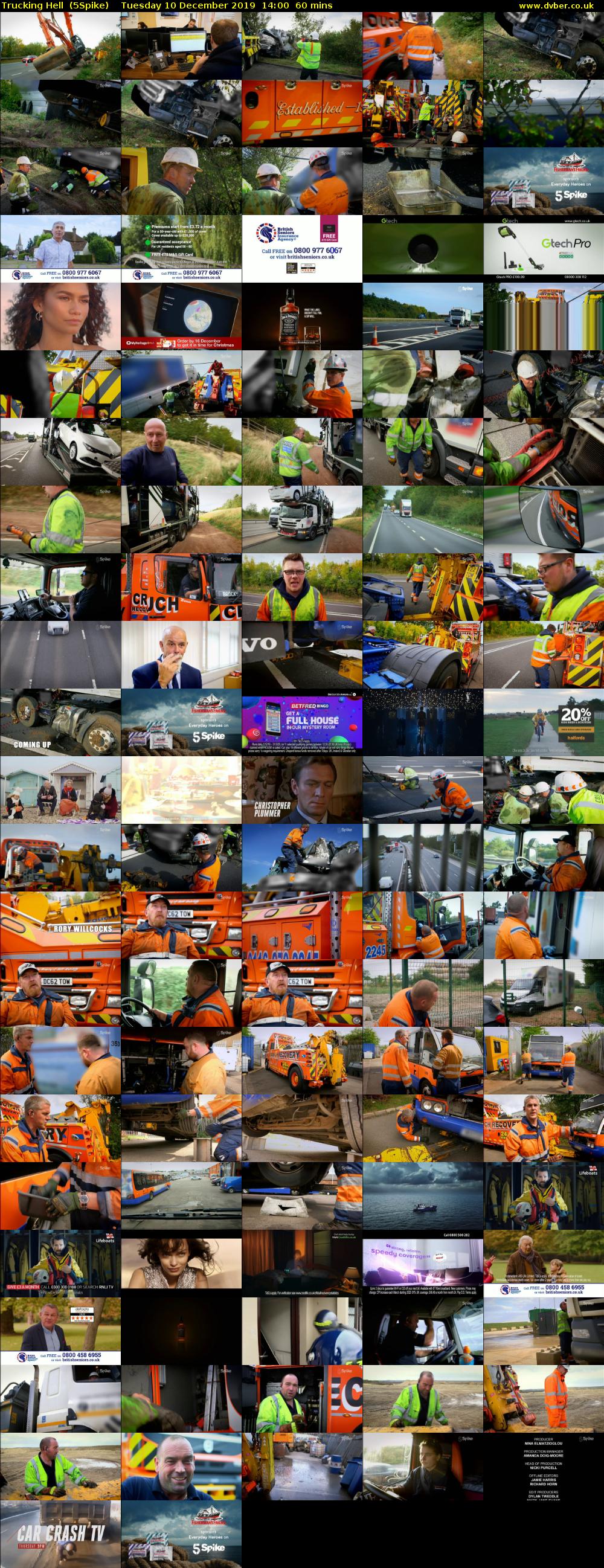 Trucking Hell  (5Spike) Tuesday 10 December 2019 14:00 - 15:00