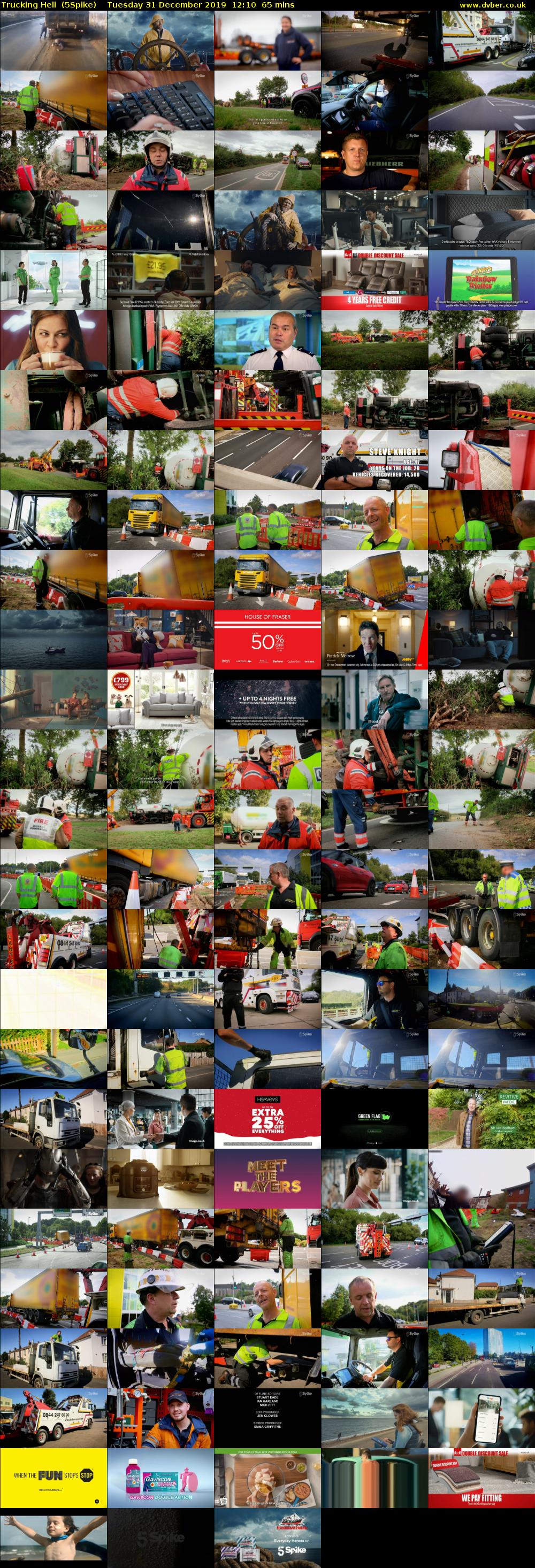 Trucking Hell  (5Spike) Tuesday 31 December 2019 12:10 - 13:15