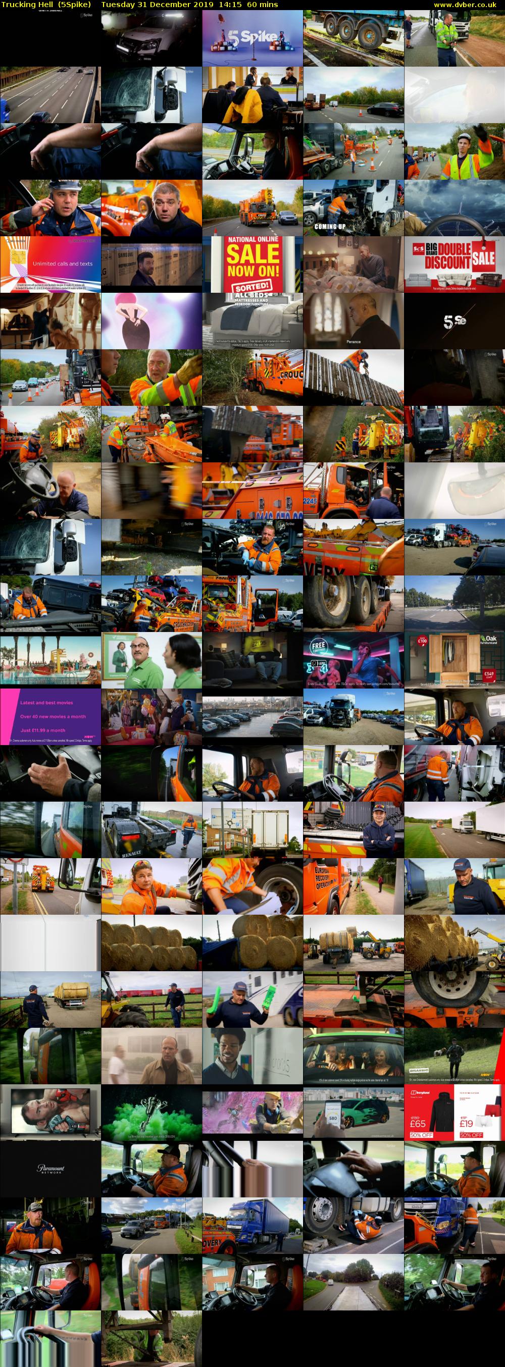 Trucking Hell  (5Spike) Tuesday 31 December 2019 14:15 - 15:15