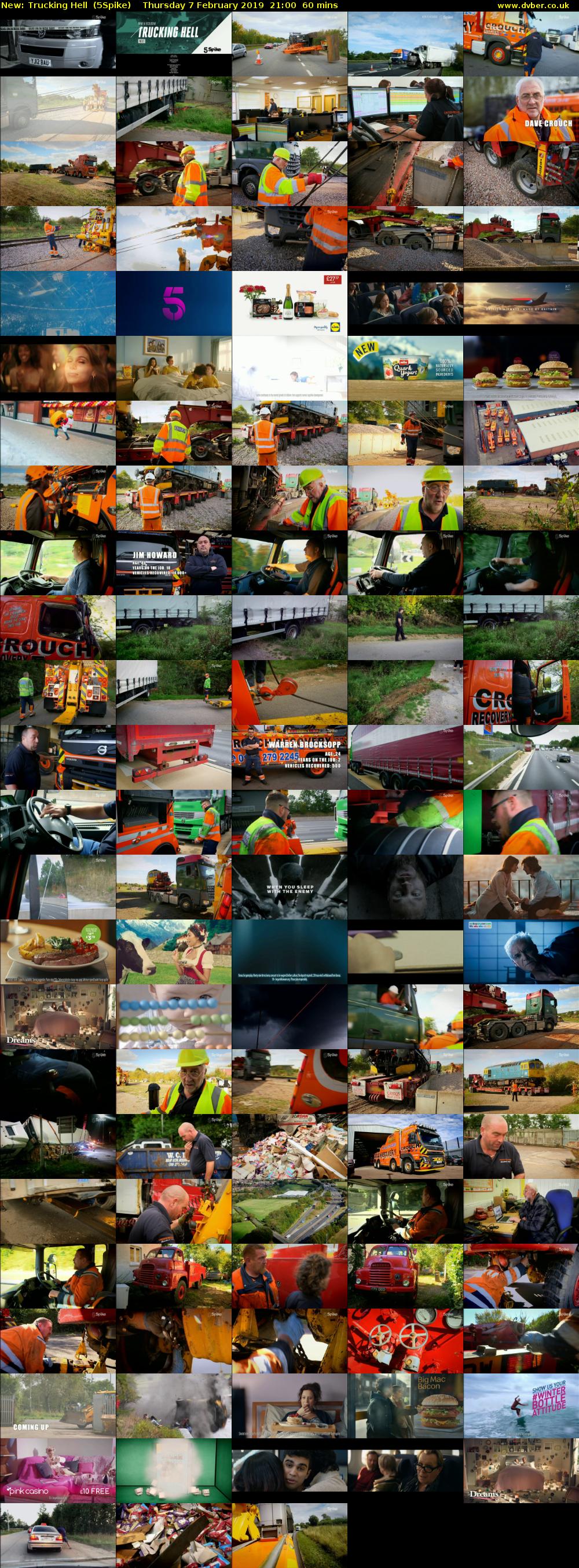 Trucking Hell (5Spike) Thursday 7 February 2019 21:00 - 22:00