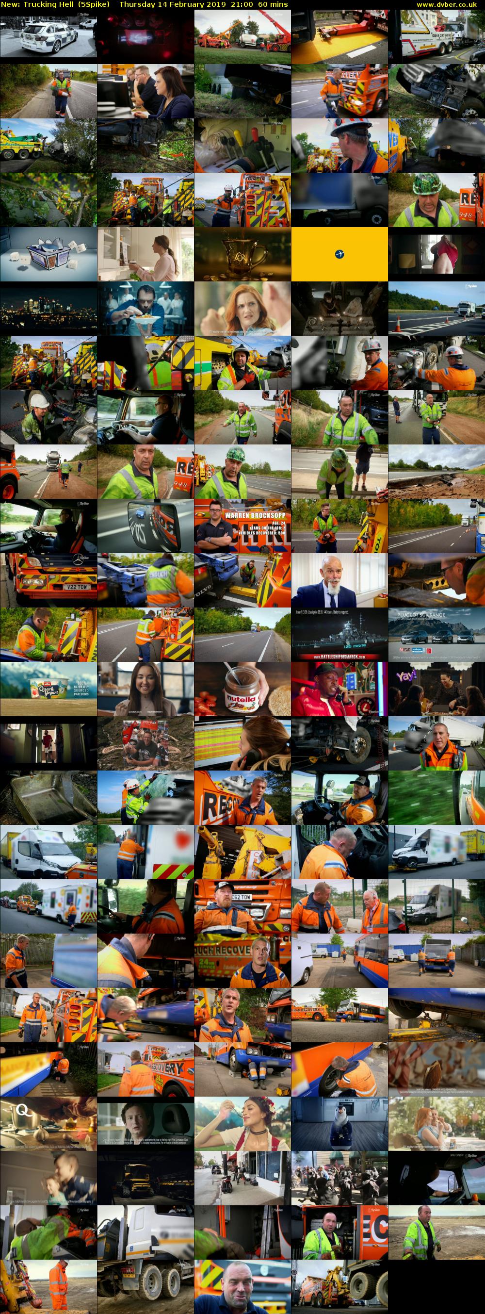 Trucking Hell (5Spike) Thursday 14 February 2019 21:00 - 22:00