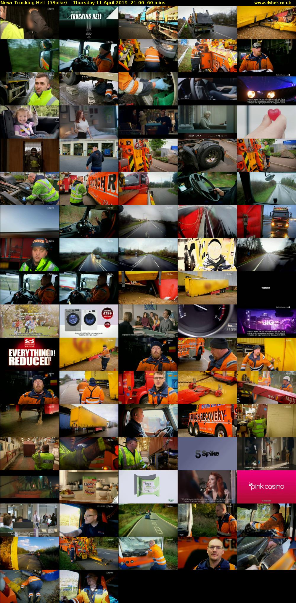 Trucking Hell (5Spike) Thursday 11 April 2019 21:00 - 22:00
