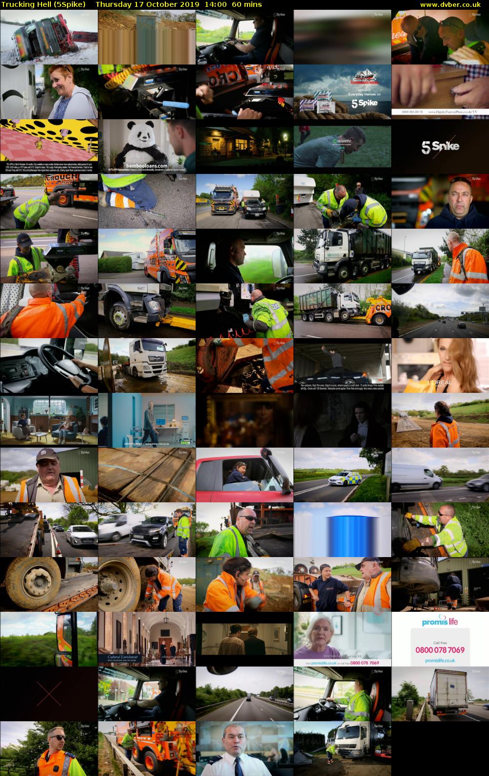 Trucking Hell (5Spike) Thursday 17 October 2019 14:00 - 15:00