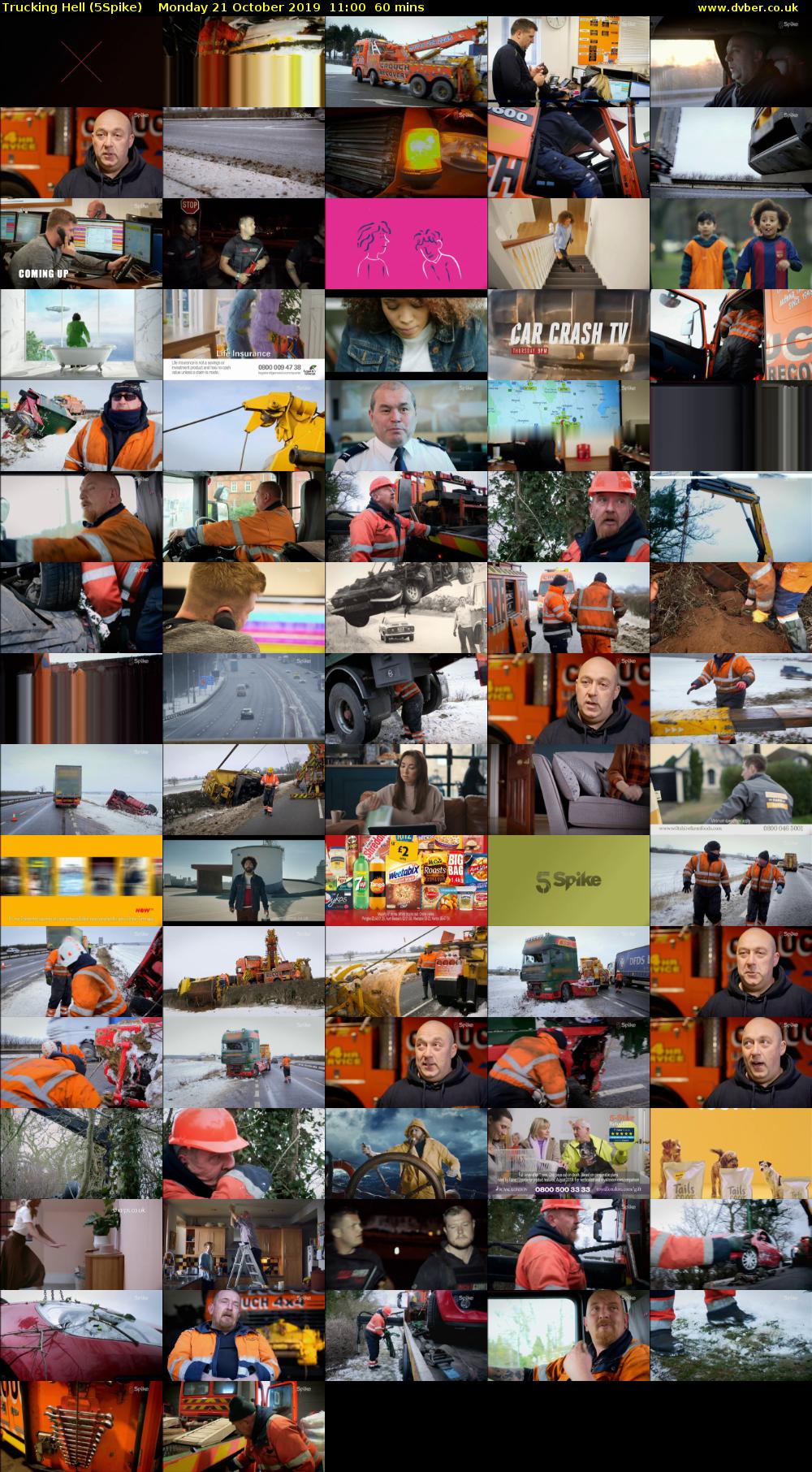 Trucking Hell (5Spike) Monday 21 October 2019 11:00 - 12:00