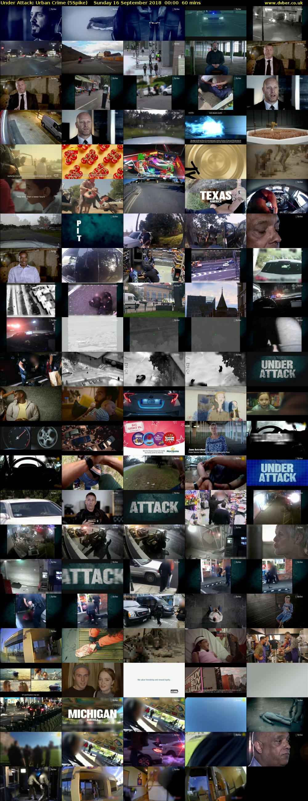 Under Attack: Urban Crime (5Spike) Sunday 16 September 2018 00:00 - 01:00