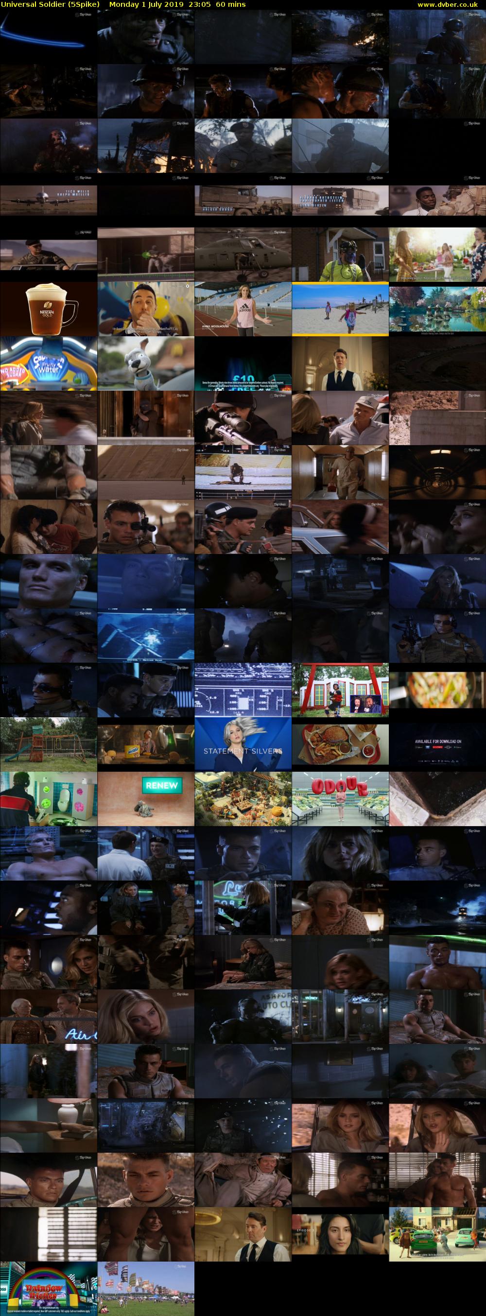 Universal Soldier (5Spike) Monday 1 July 2019 23:05 - 00:05
