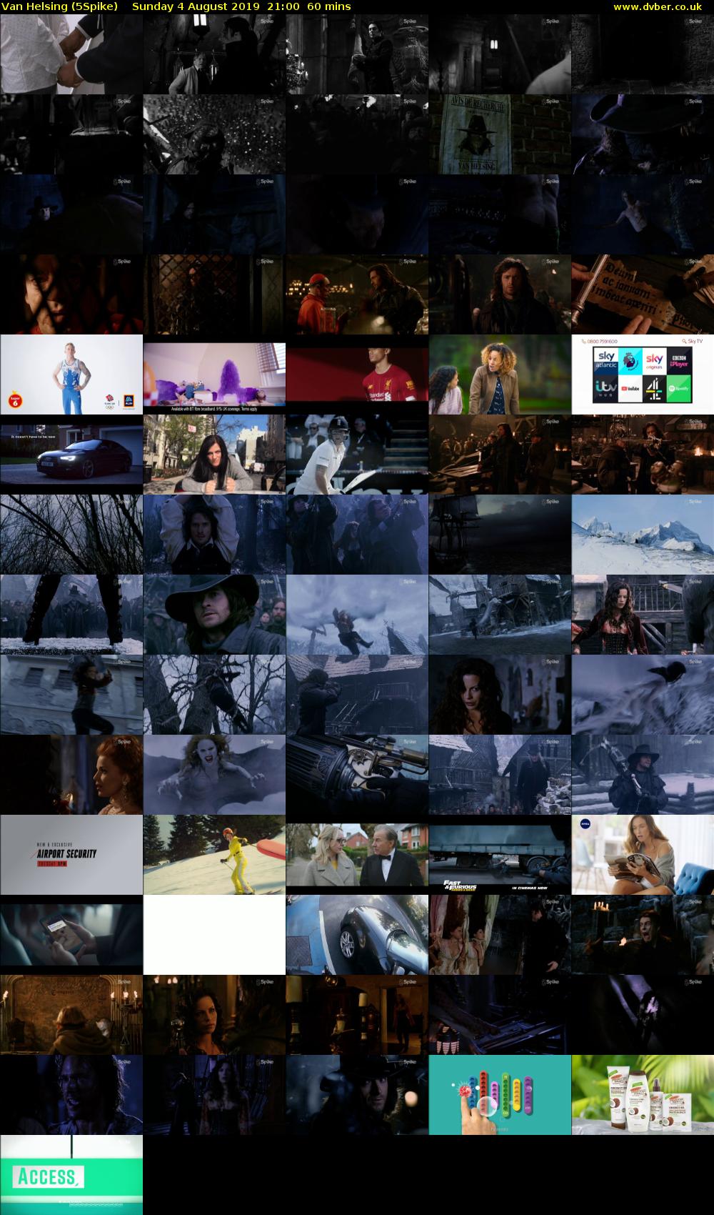 Van Helsing (5Spike) Sunday 4 August 2019 21:00 - 22:00