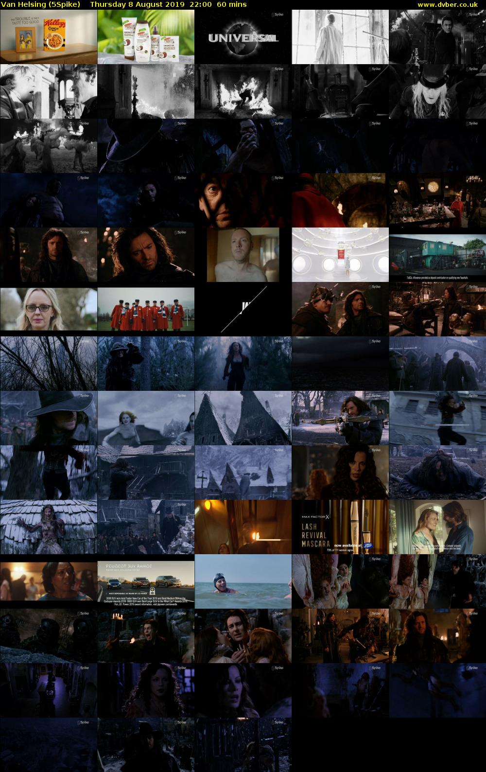 Van Helsing (5Spike) Thursday 8 August 2019 22:00 - 23:00