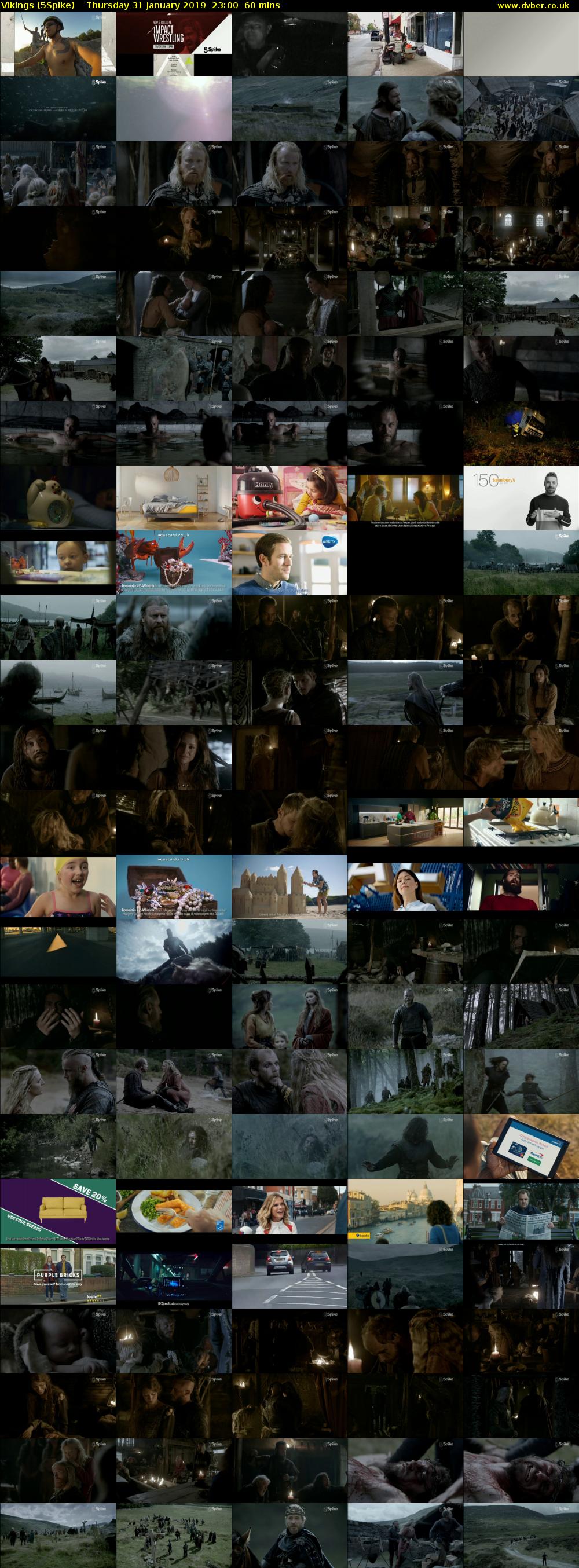 Vikings (5Spike) Thursday 31 January 2019 23:00 - 00:00