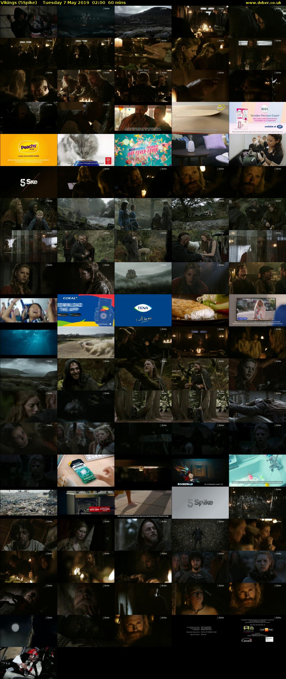 Vikings (5Spike) Tuesday 7 May 2019 02:00 - 03:00