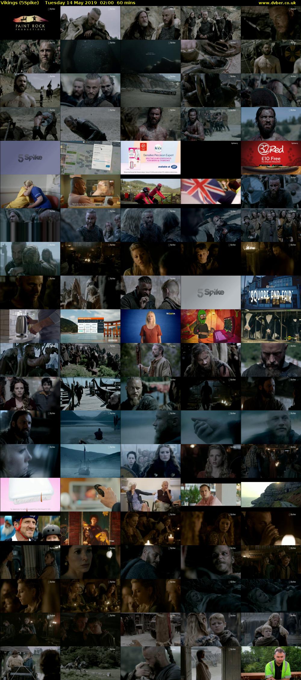 Vikings (5Spike) Tuesday 14 May 2019 02:00 - 03:00