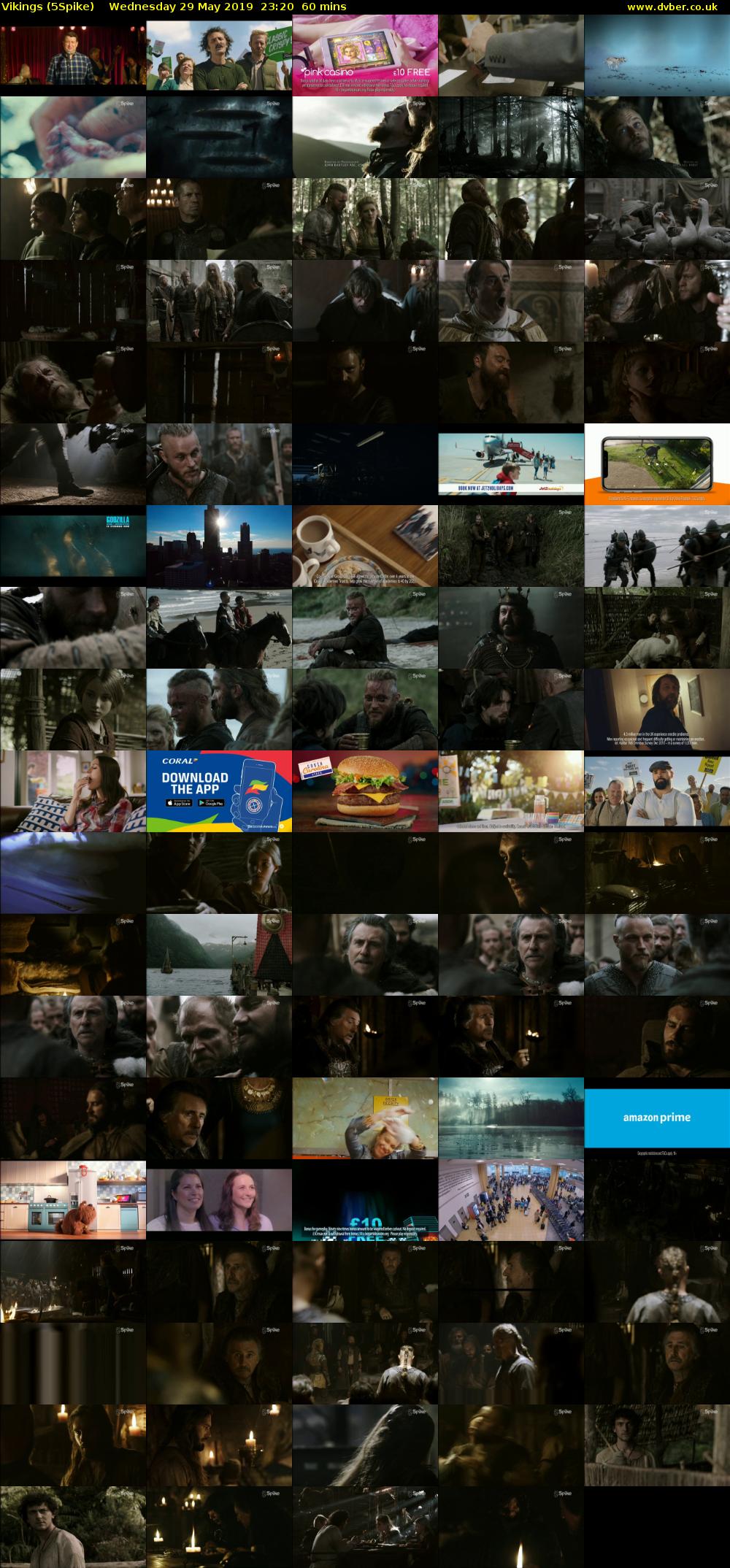 Vikings (5Spike) Wednesday 29 May 2019 23:20 - 00:20