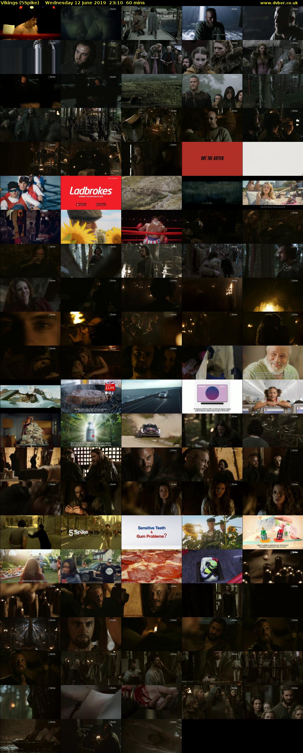 Vikings (5Spike) Wednesday 12 June 2019 23:10 - 00:10