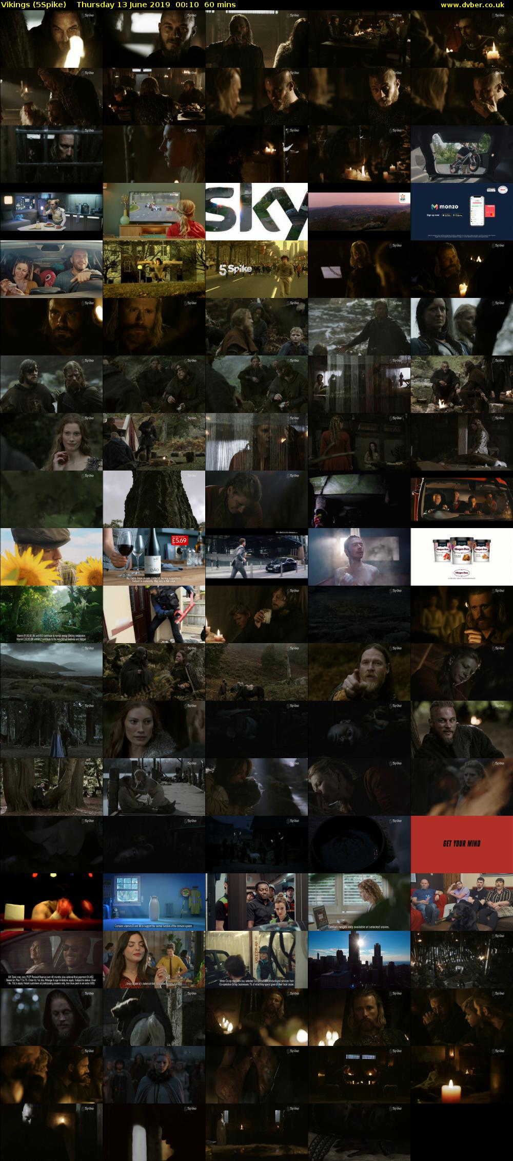 Vikings (5Spike) Thursday 13 June 2019 00:10 - 01:10