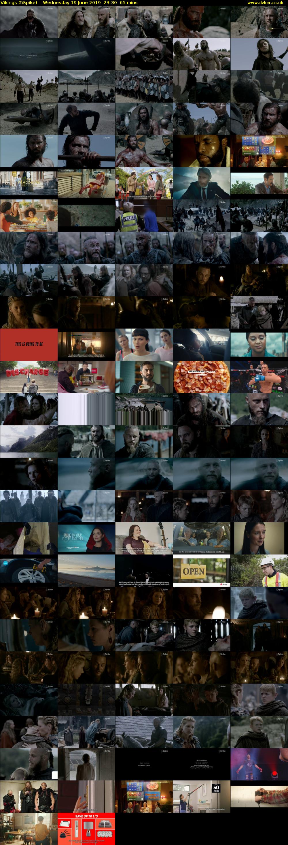 Vikings (5Spike) Wednesday 19 June 2019 23:30 - 00:35
