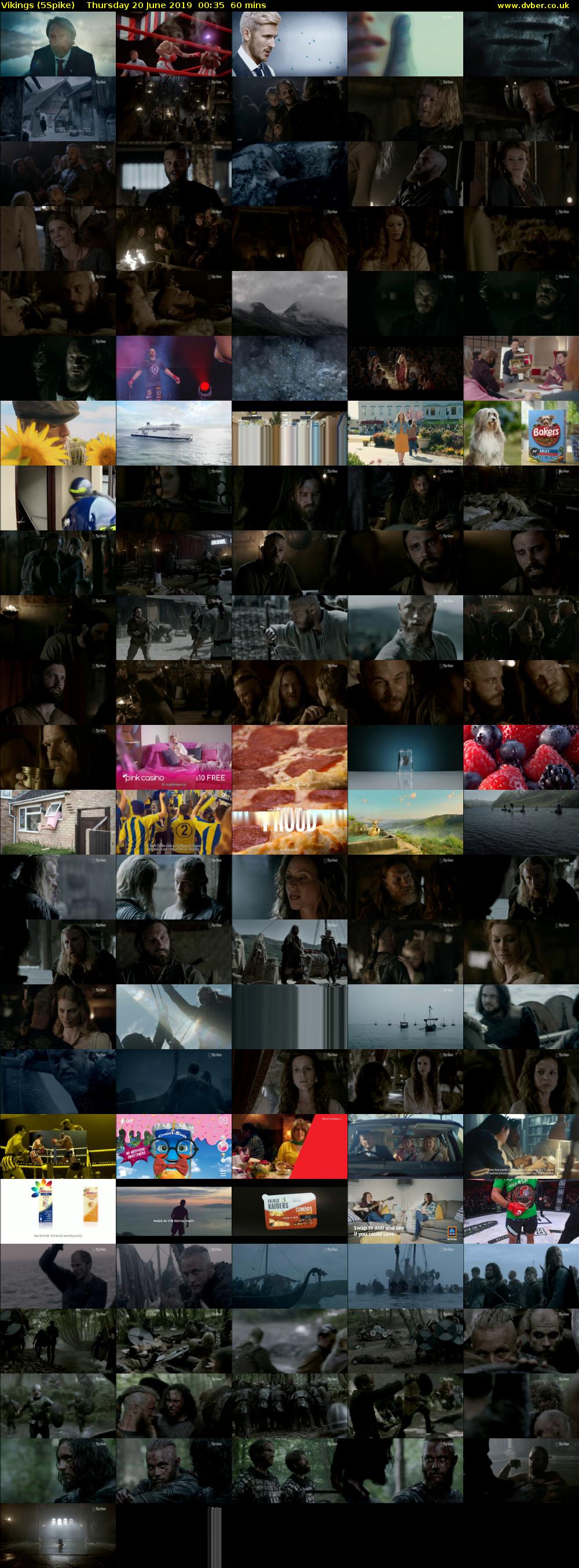 Vikings (5Spike) Thursday 20 June 2019 00:35 - 01:35