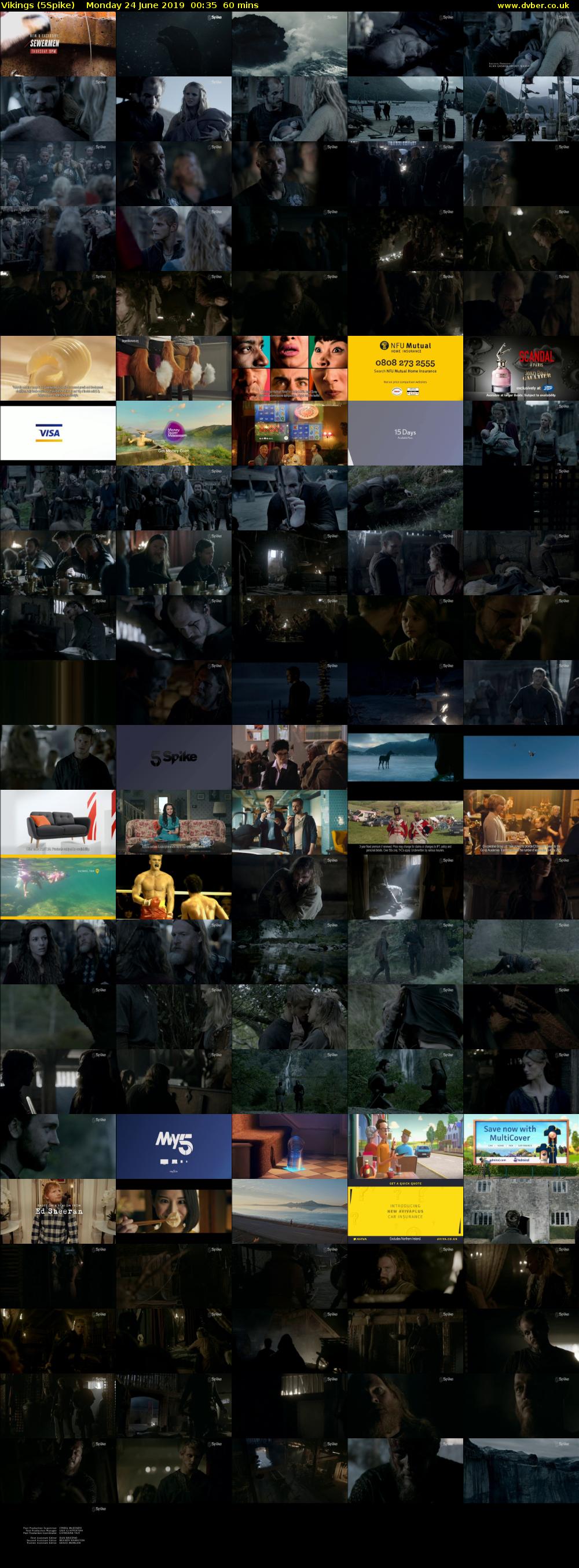 Vikings (5Spike) Monday 24 June 2019 00:35 - 01:35