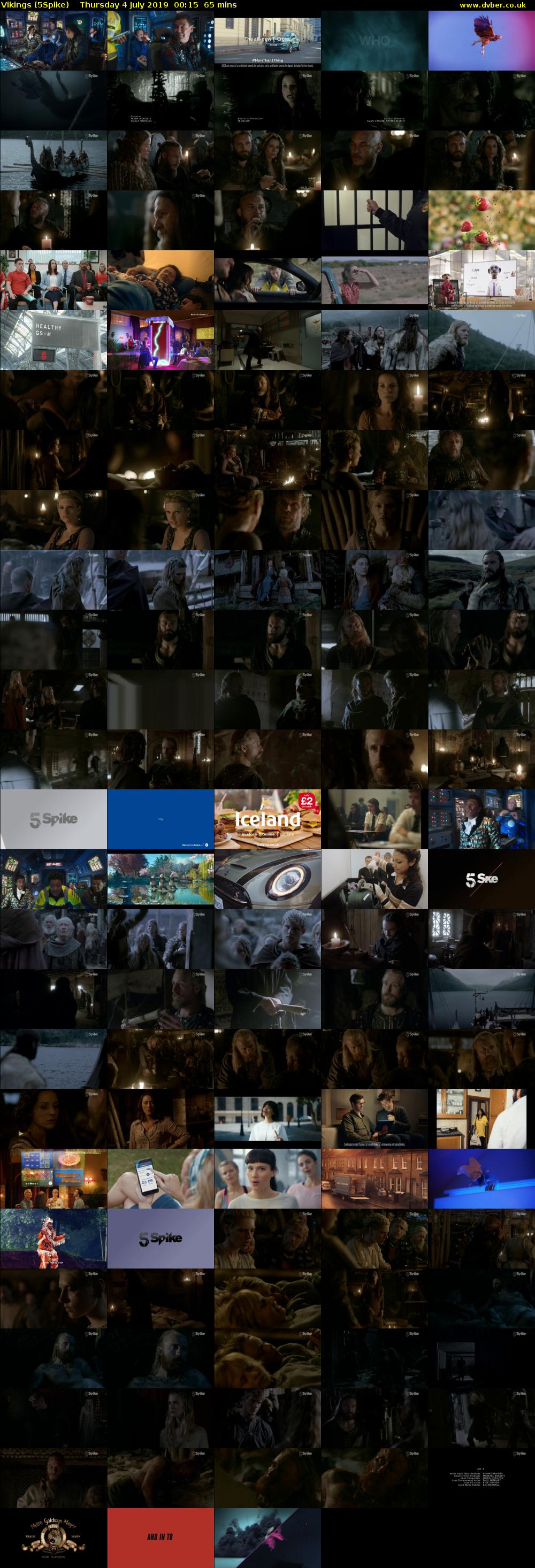 Vikings (5Spike) Thursday 4 July 2019 00:15 - 01:20