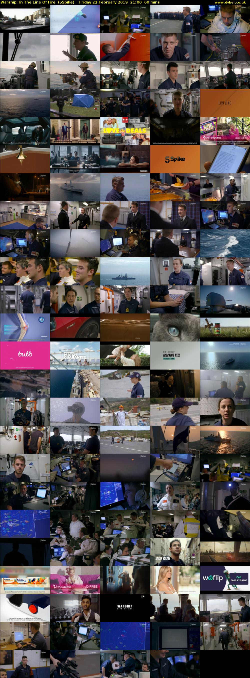 Warship: In The Line Of Fire  (5Spike) Friday 22 February 2019 21:00 - 22:00