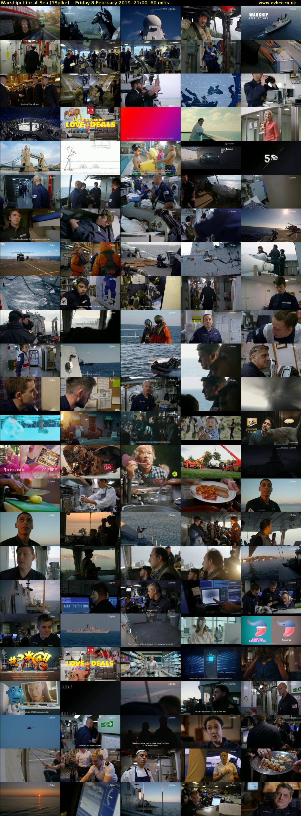 Warship: Life at Sea (5Spike) Friday 8 February 2019 21:00 - 22:00