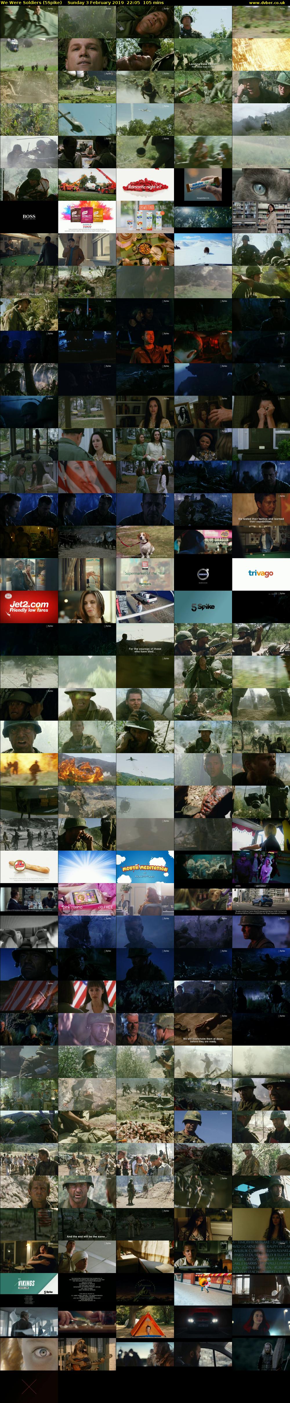 We Were Soldiers (5Spike) Sunday 3 February 2019 22:05 - 23:50