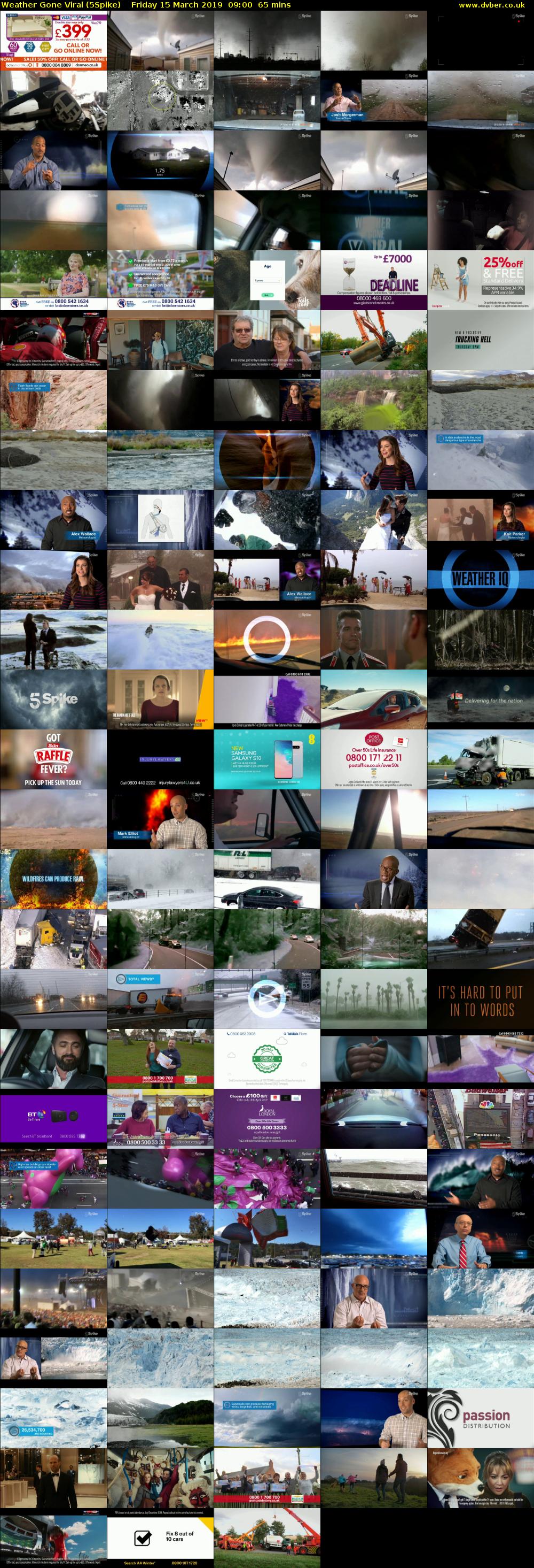 Weather Gone Viral (5Spike) Friday 15 March 2019 09:00 - 10:05