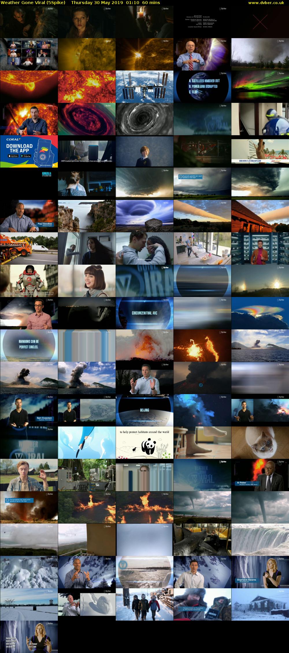 Weather Gone Viral (5Spike) Thursday 30 May 2019 01:10 - 02:10