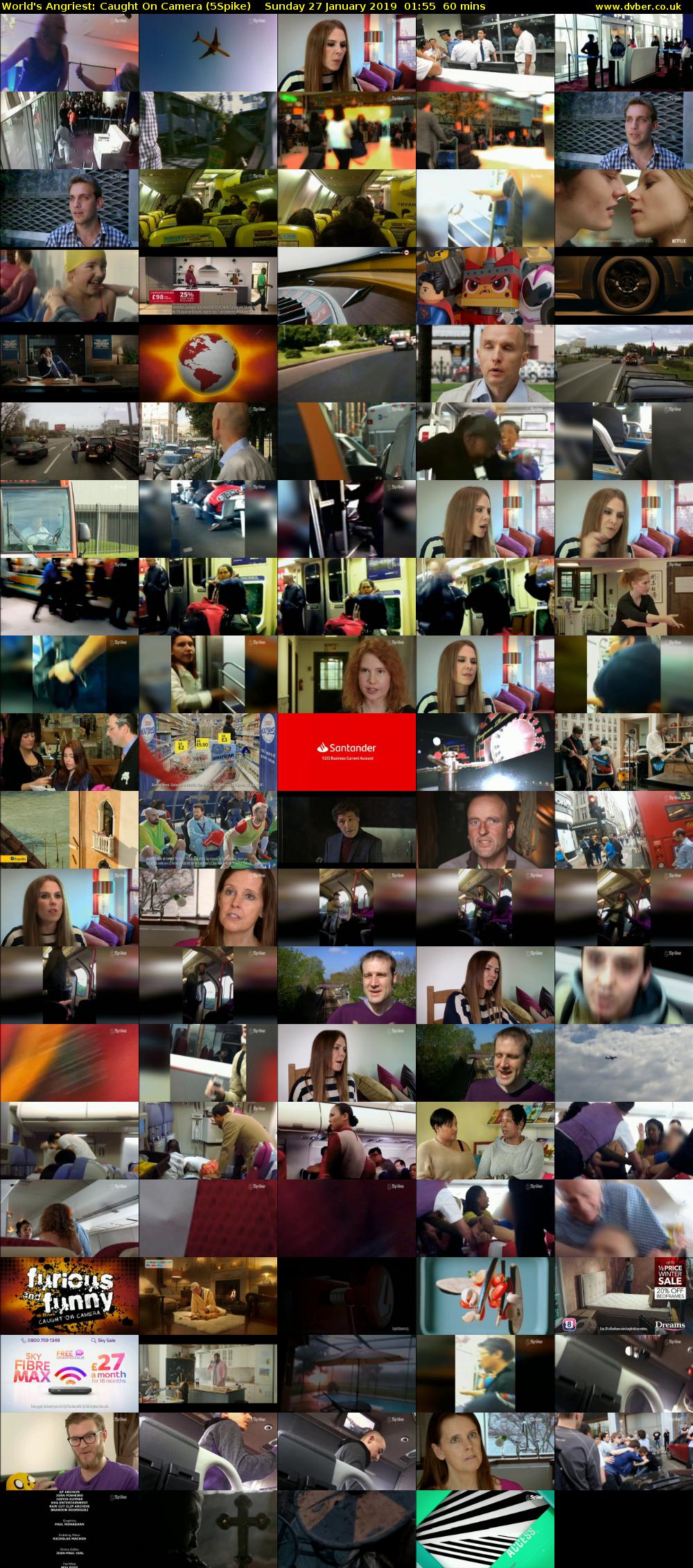 World's Angriest: Caught On Camera (5Spike) Sunday 27 January 2019 01:55 - 02:55