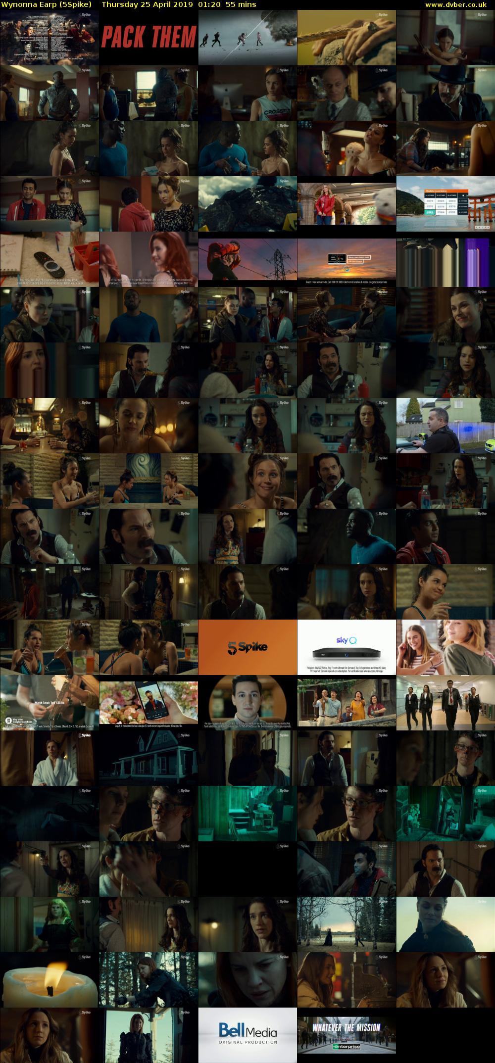 Wynonna Earp (5Spike) Thursday 25 April 2019 01:20 - 02:15