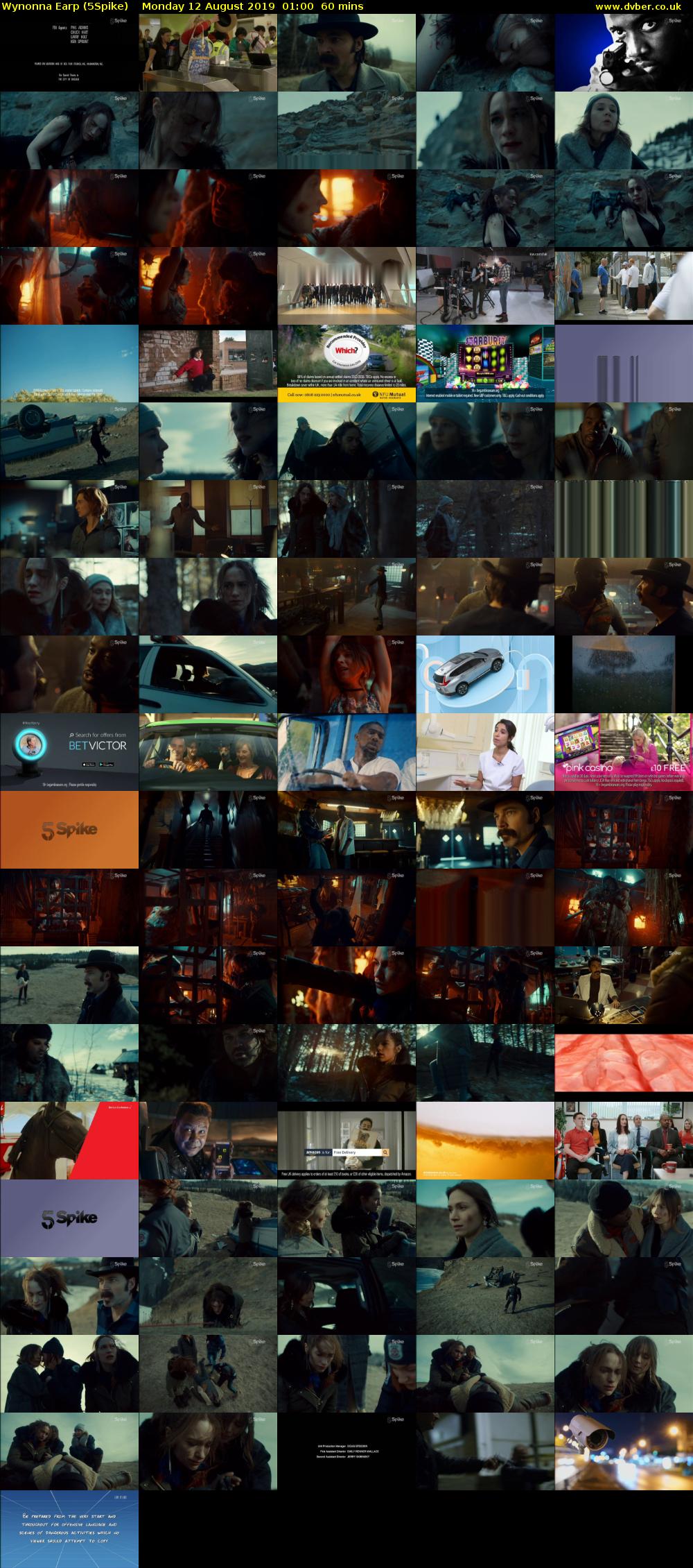 Wynonna Earp (5Spike) Monday 12 August 2019 01:00 - 02:00