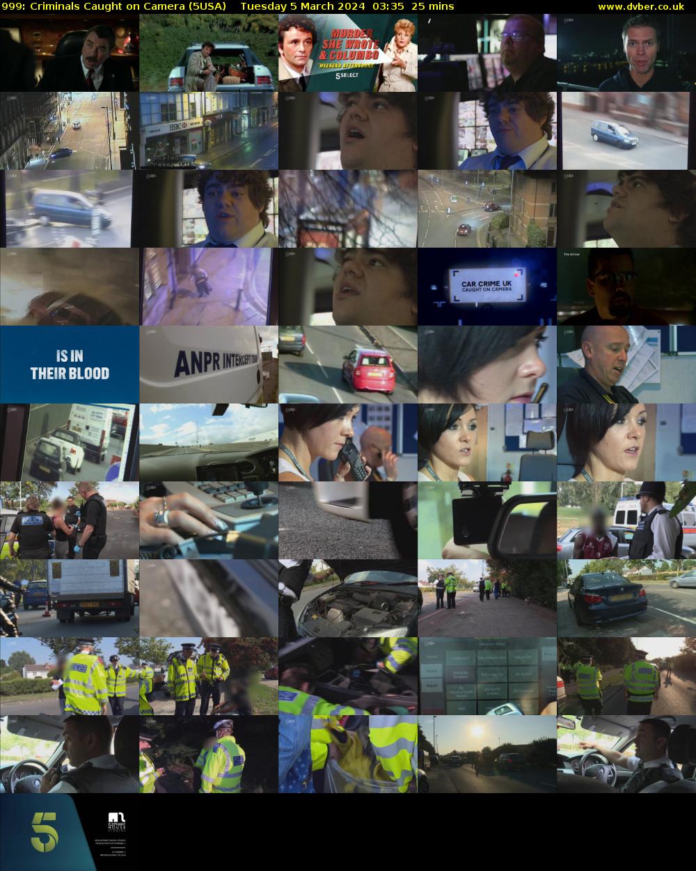 999: Criminals Caught on Camera (5USA) Tuesday 5 March 2024 03:35 - 04:00
