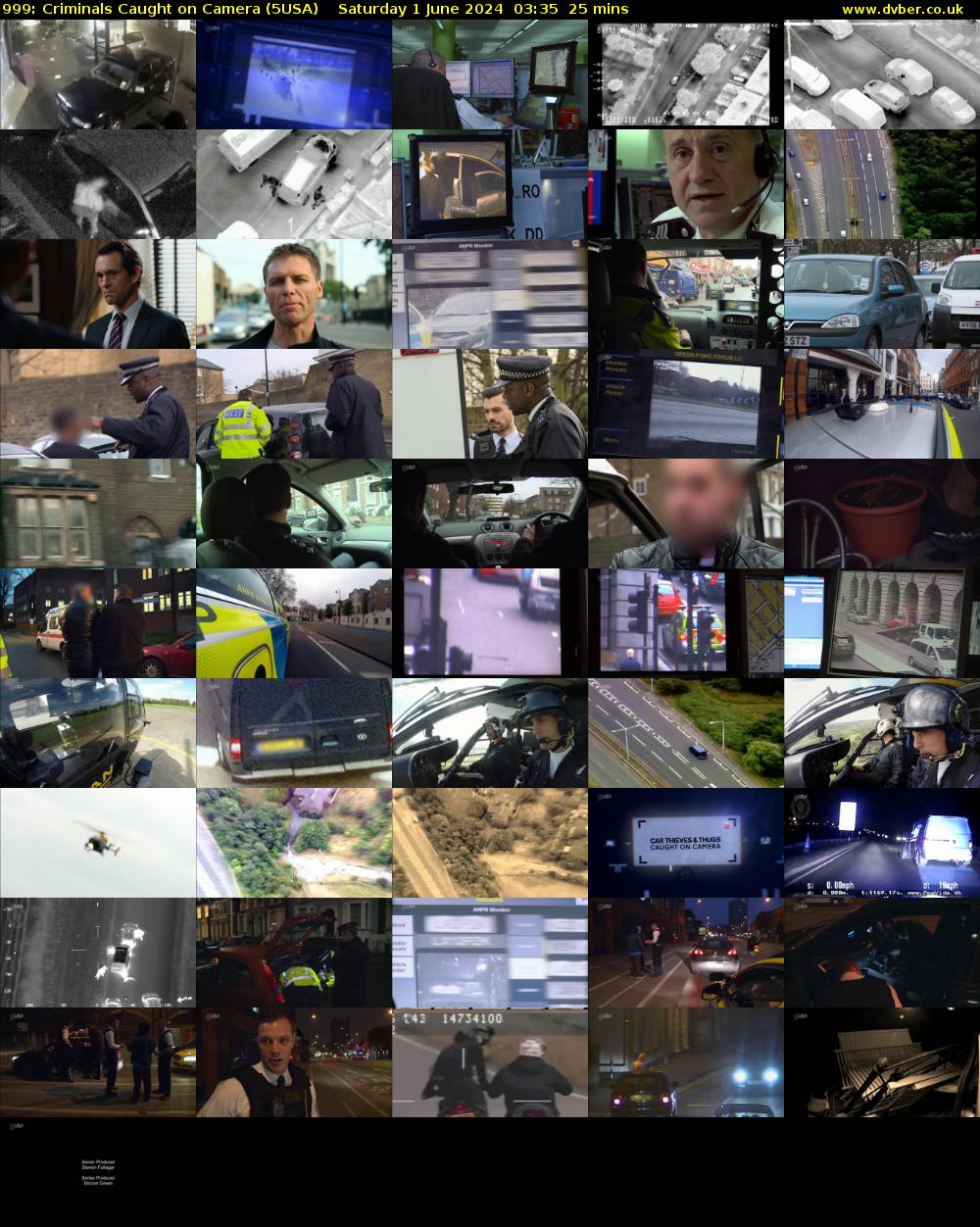 999: Criminals Caught on Camera (5USA) Saturday 1 June 2024 03:35 - 04:00