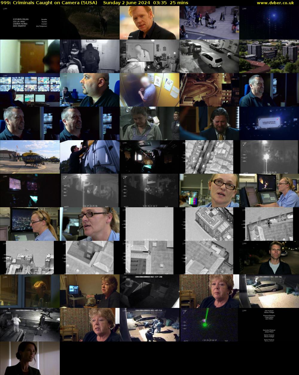 999: Criminals Caught on Camera (5USA) Sunday 2 June 2024 03:35 - 04:00