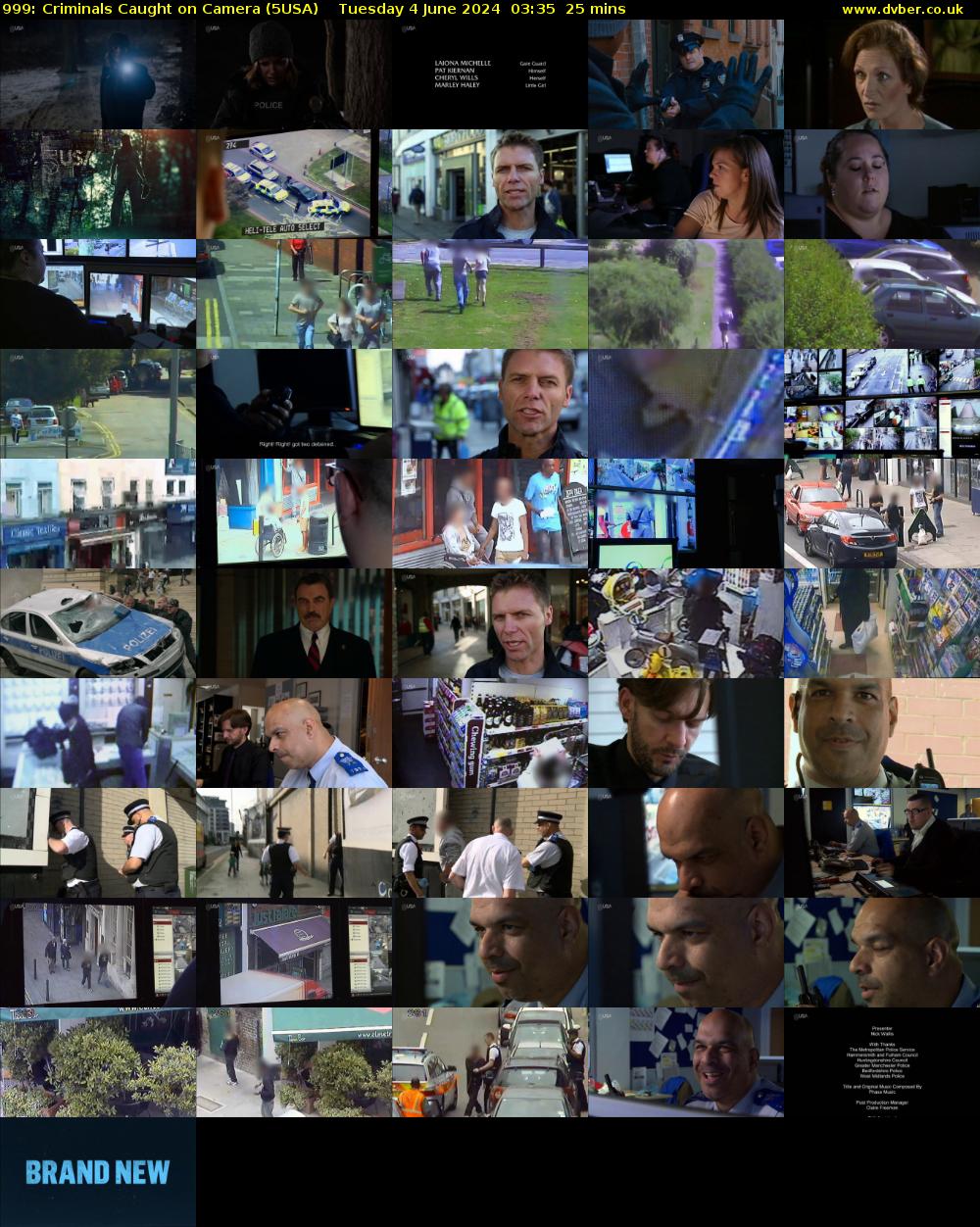 999: Criminals Caught on Camera (5USA) Tuesday 4 June 2024 03:35 - 04:00