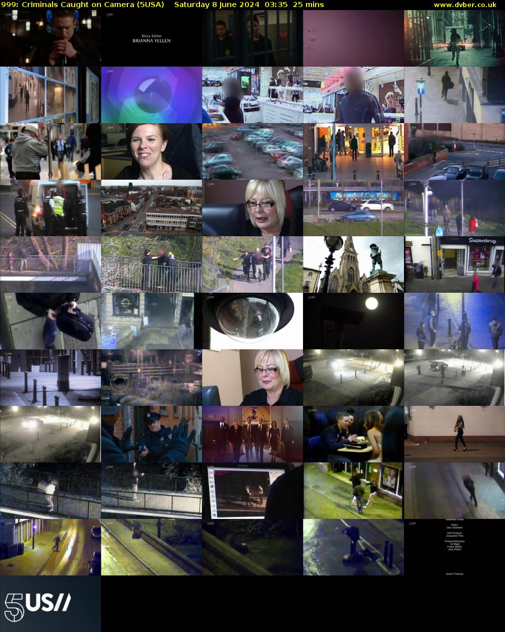 999: Criminals Caught on Camera (5USA) Saturday 8 June 2024 03:35 - 04:00