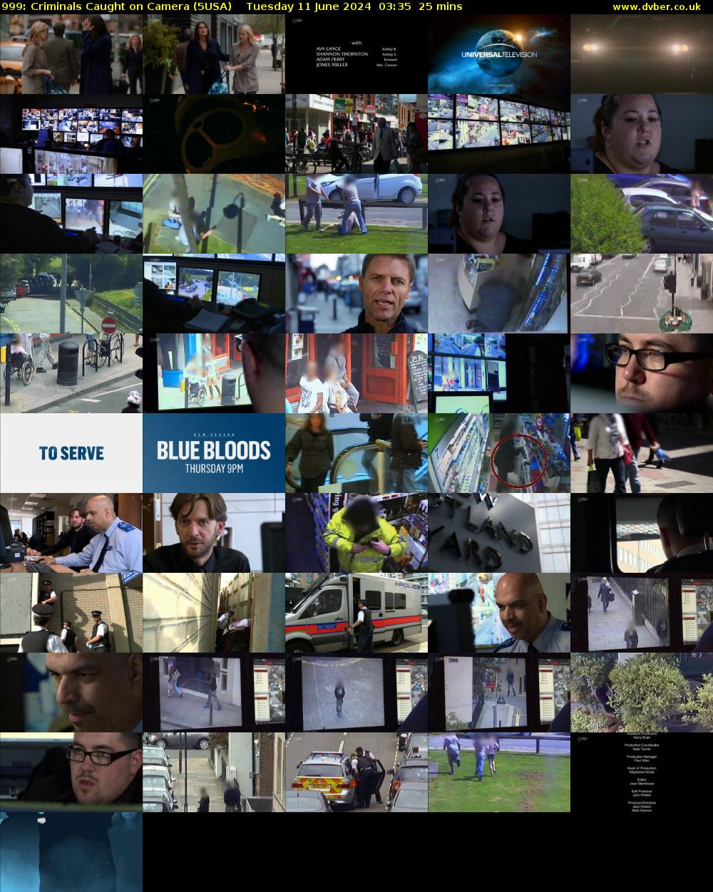 999: Criminals Caught on Camera (5USA) Tuesday 11 June 2024 03:35 - 04:00