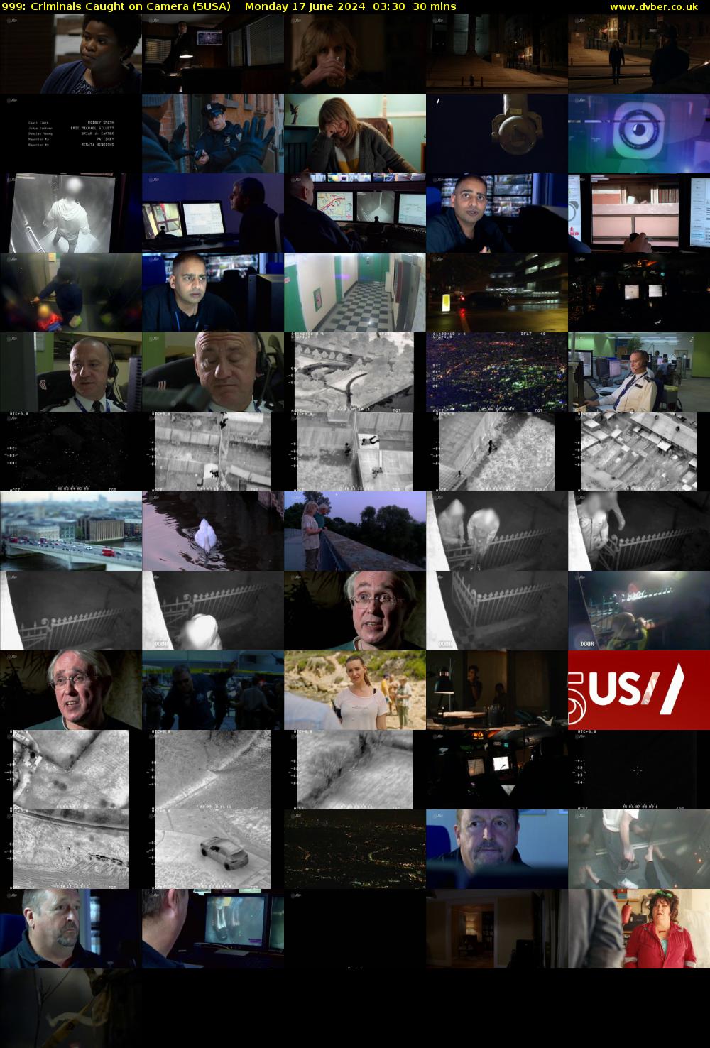 999: Criminals Caught on Camera (5USA) Monday 17 June 2024 03:30 - 04:00